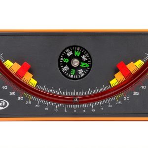K2 Ski Compass Pro Snow Tool 0-60° Angle Gauge with Steel Ball and-0